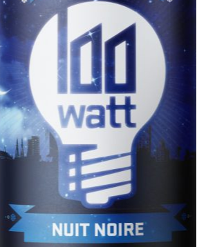100 Watt Nuit Noire winterbier logo